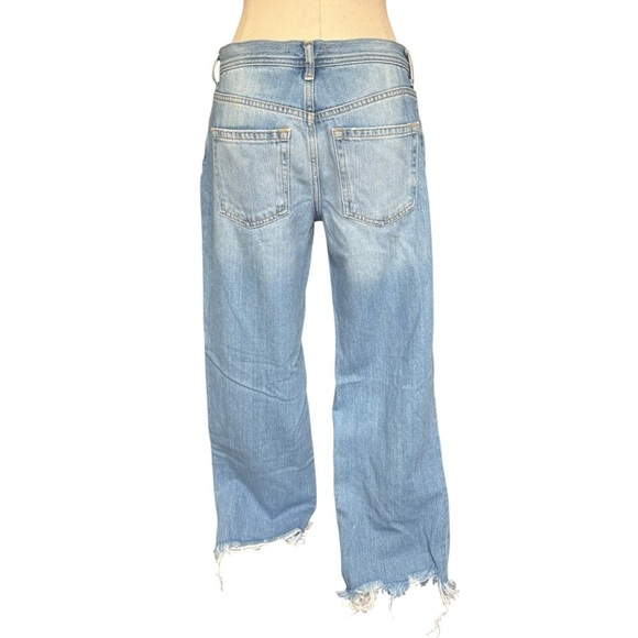 We The Free Maggie Mid-Rise Straight-Leg Jeans 27 - Picture 8 of 12